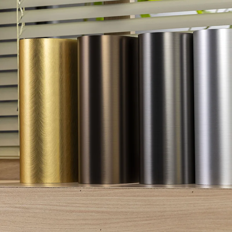 Πάνελ τοίχου από συμπαγές Bamboo με μεταλλική υφή